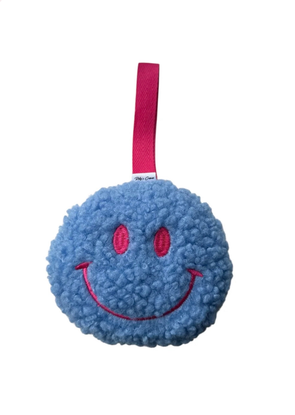 Smiley Accessoire voor Speen - Teddy - Blauw