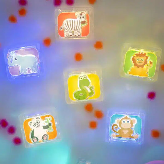 Glopals Light Up Cubes – Zoo
