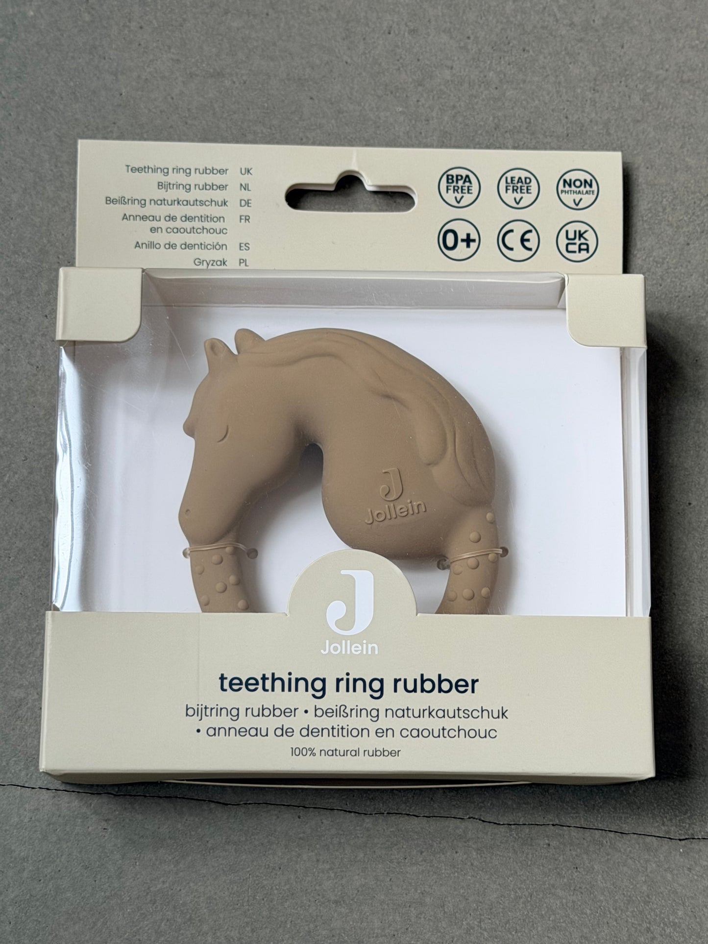 Bijtring Rubber - horse