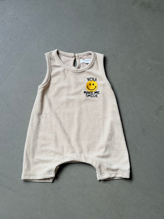 You make me smile romper