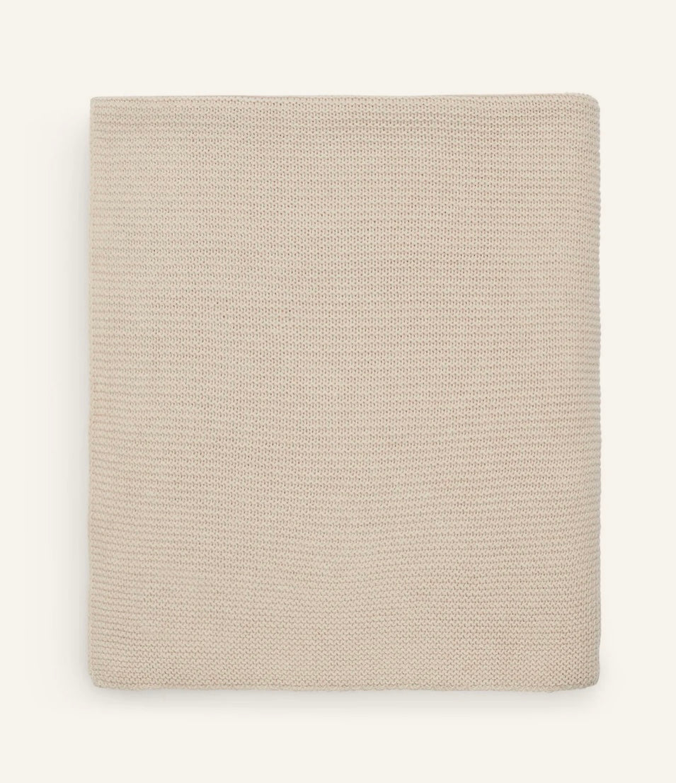 Deken - Basic Knit Nougat