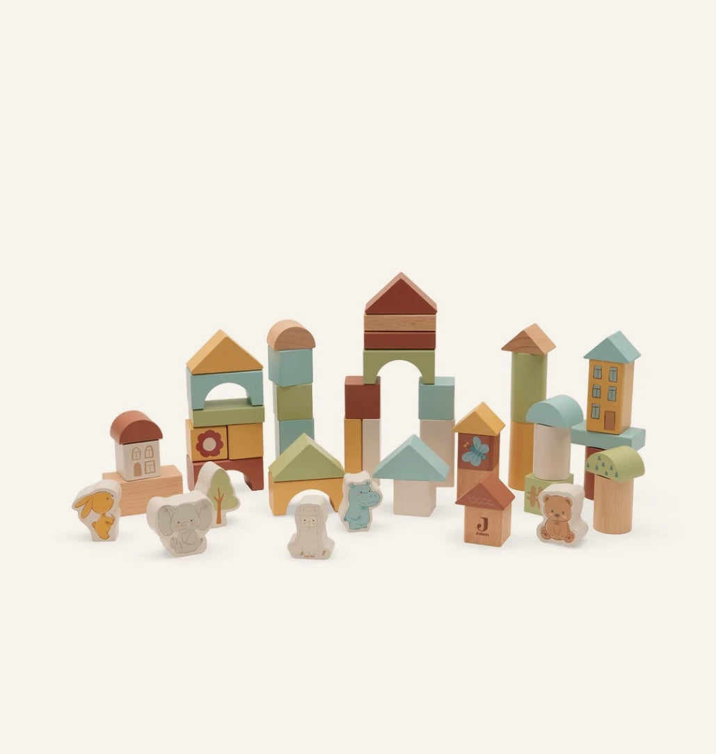 Houten blokkenset Jolies