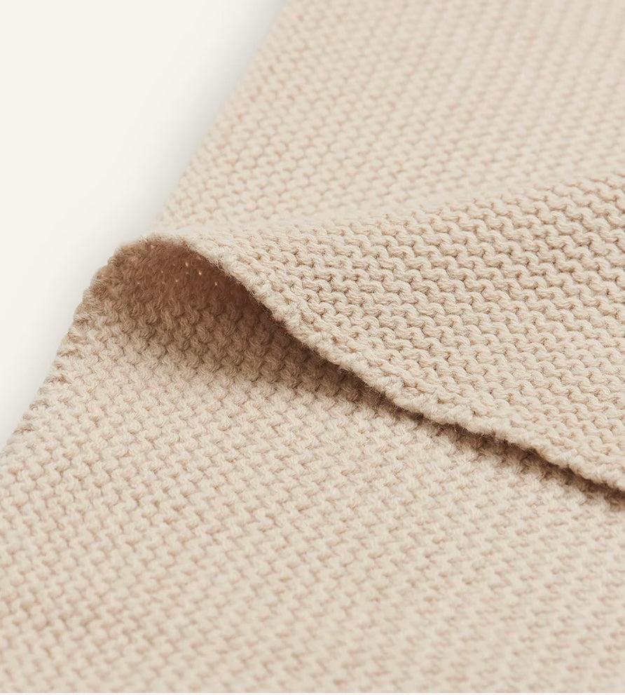 Deken - Basic Knit Nougat