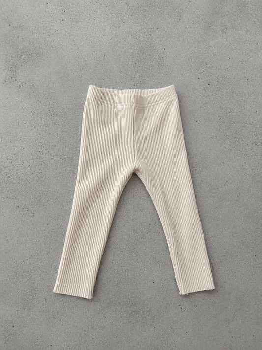 Ribbed legging